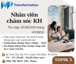 TUYỂN NHÂN VIÊN CHĂM SÓC KH