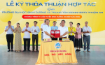 KHOA HÀN QUỐC HỌC THAM GIA CHƯƠNG TRÌNH KÝ KẾT MOU VÀ TƯ VẤN HƯỚNG NGHIỆP TẠI TRUNG TÂM GDNN-GDTX THUẬN AN
